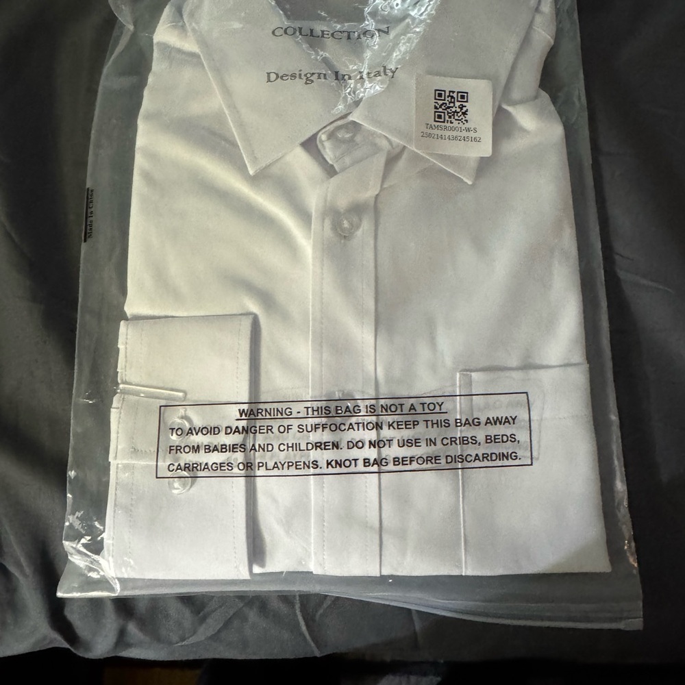 Men's White Dress Shirt